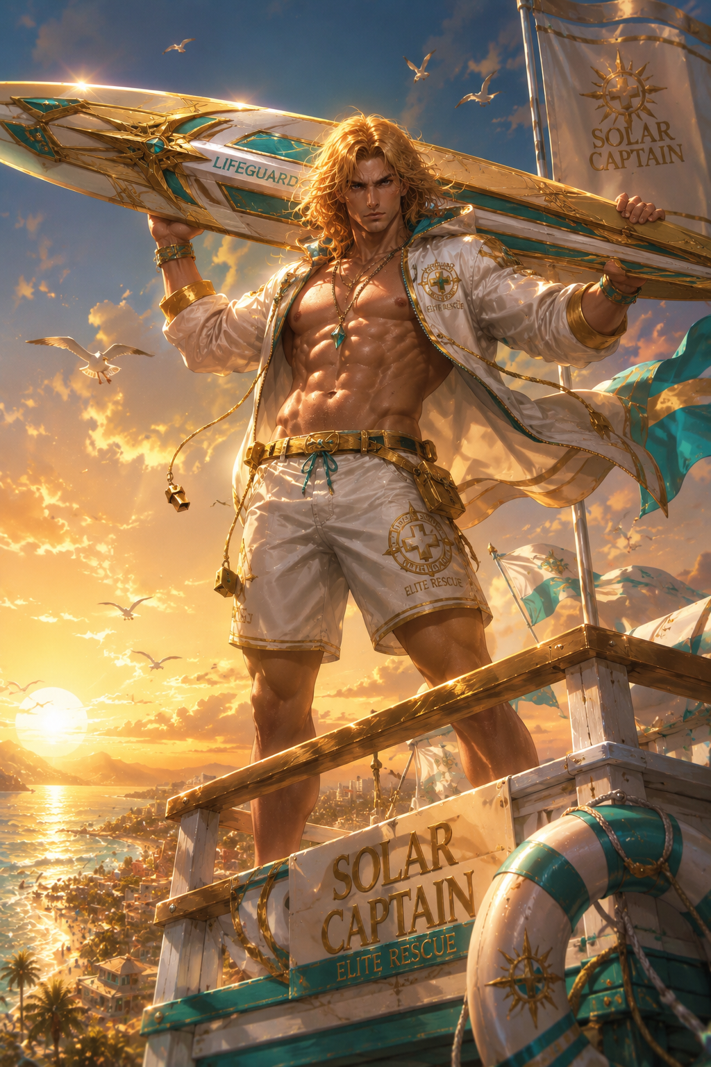 Lifeguard Siegfried White